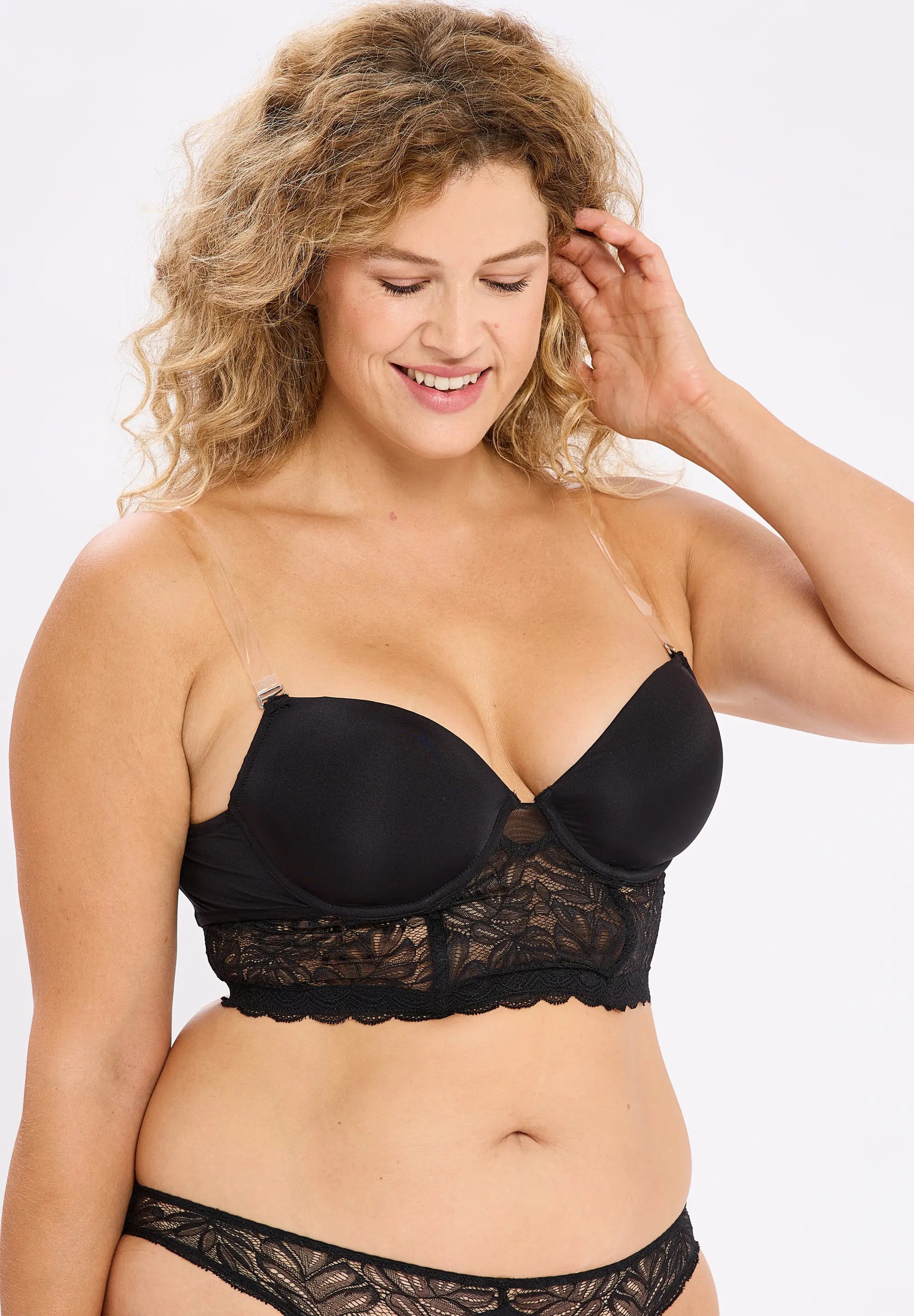 Bretelles amovibles transparentes