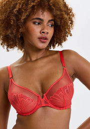 Soutien-gorge et tour de cou Giulia Lovely Rouge