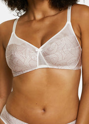 Soutien-gorge emboîtant sans armatures Complice Imprimé Graphique Taupe