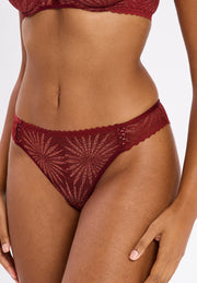 Tanga Laurie Rouge Coeur