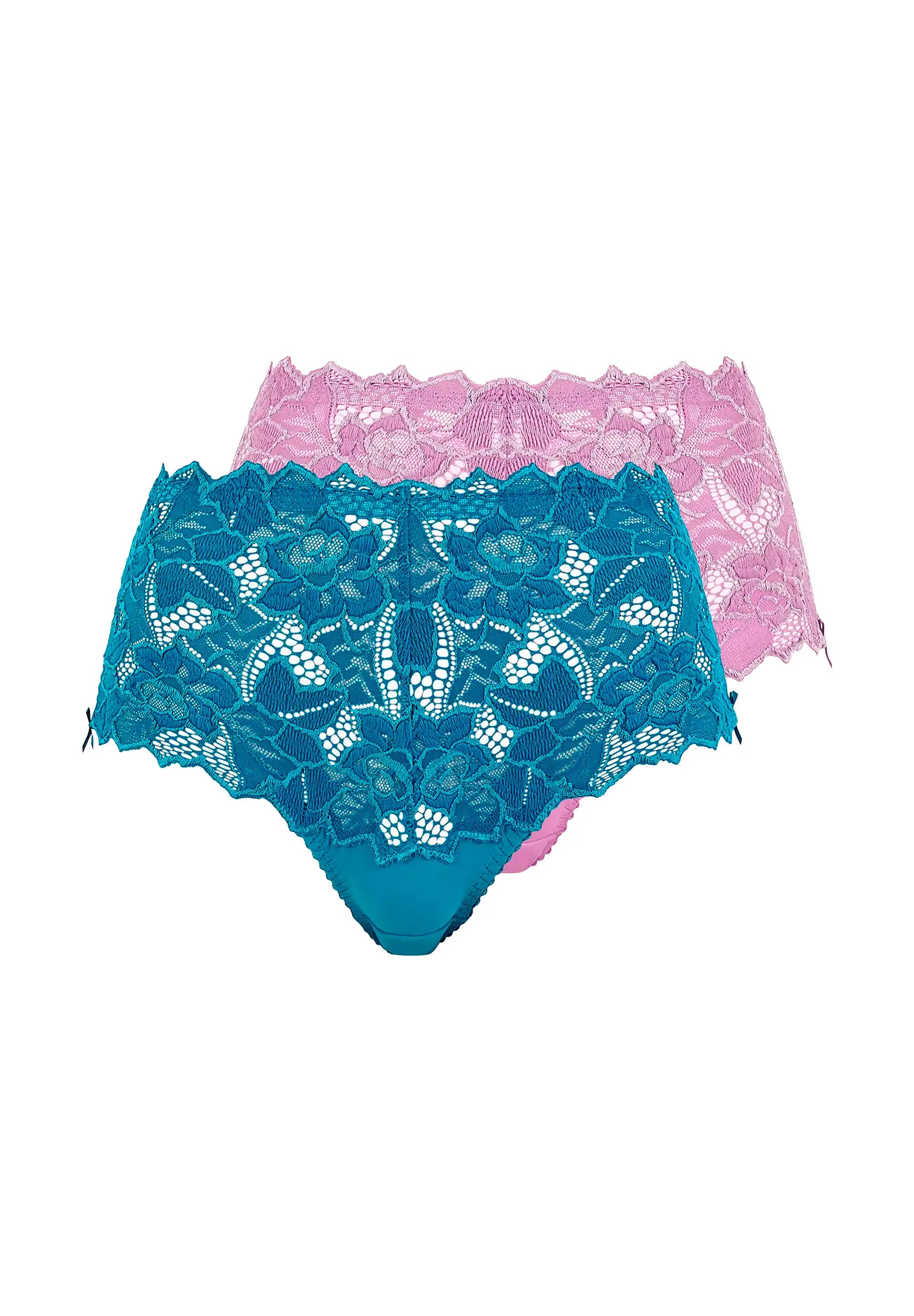 Lot de 2 culottes Arum Bleu Céleste et Lavande