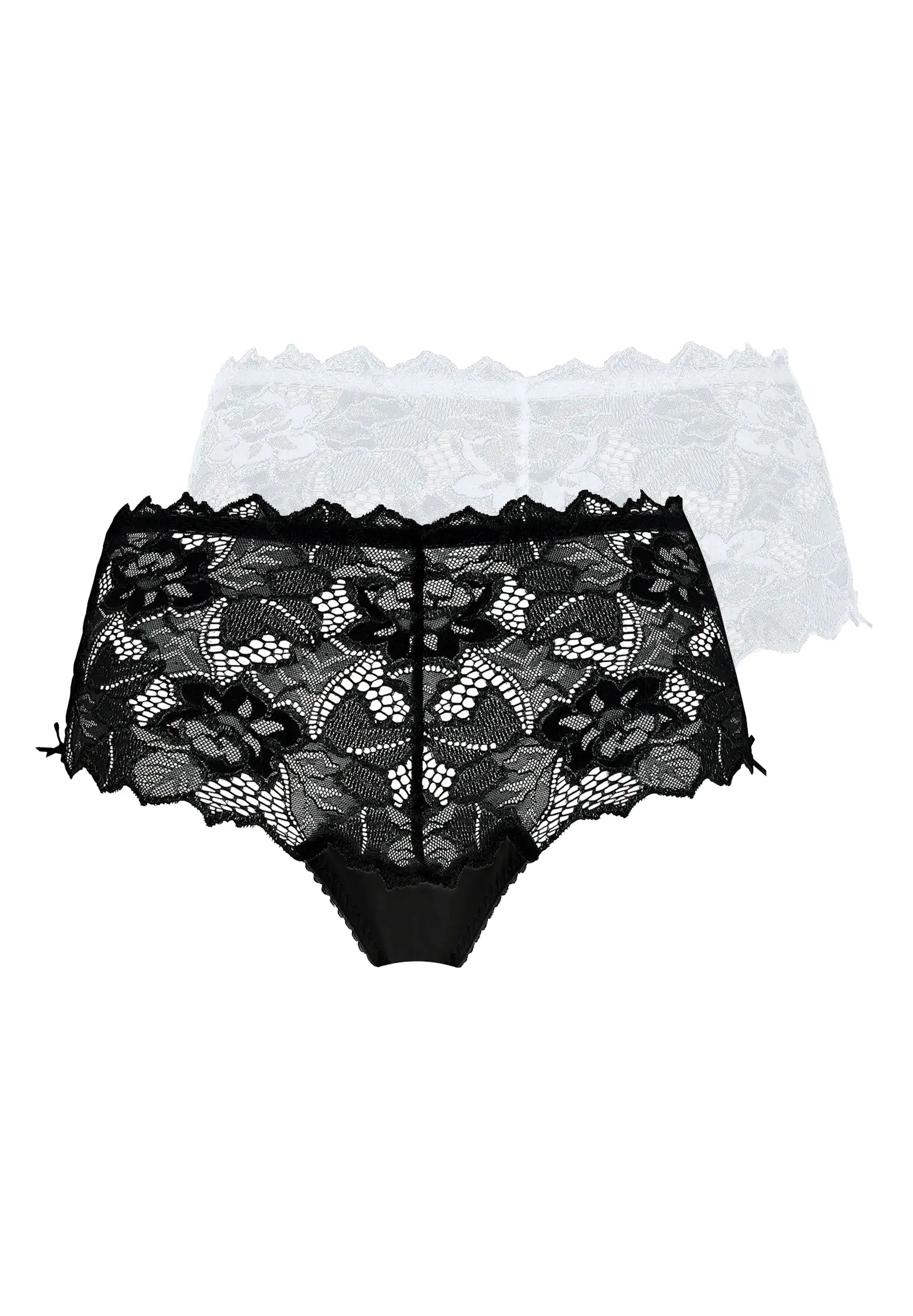 Lot de 2 culottes Arum Noir et Blanc