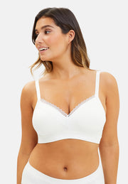 Brassière sans armatures Agathe Ivoire