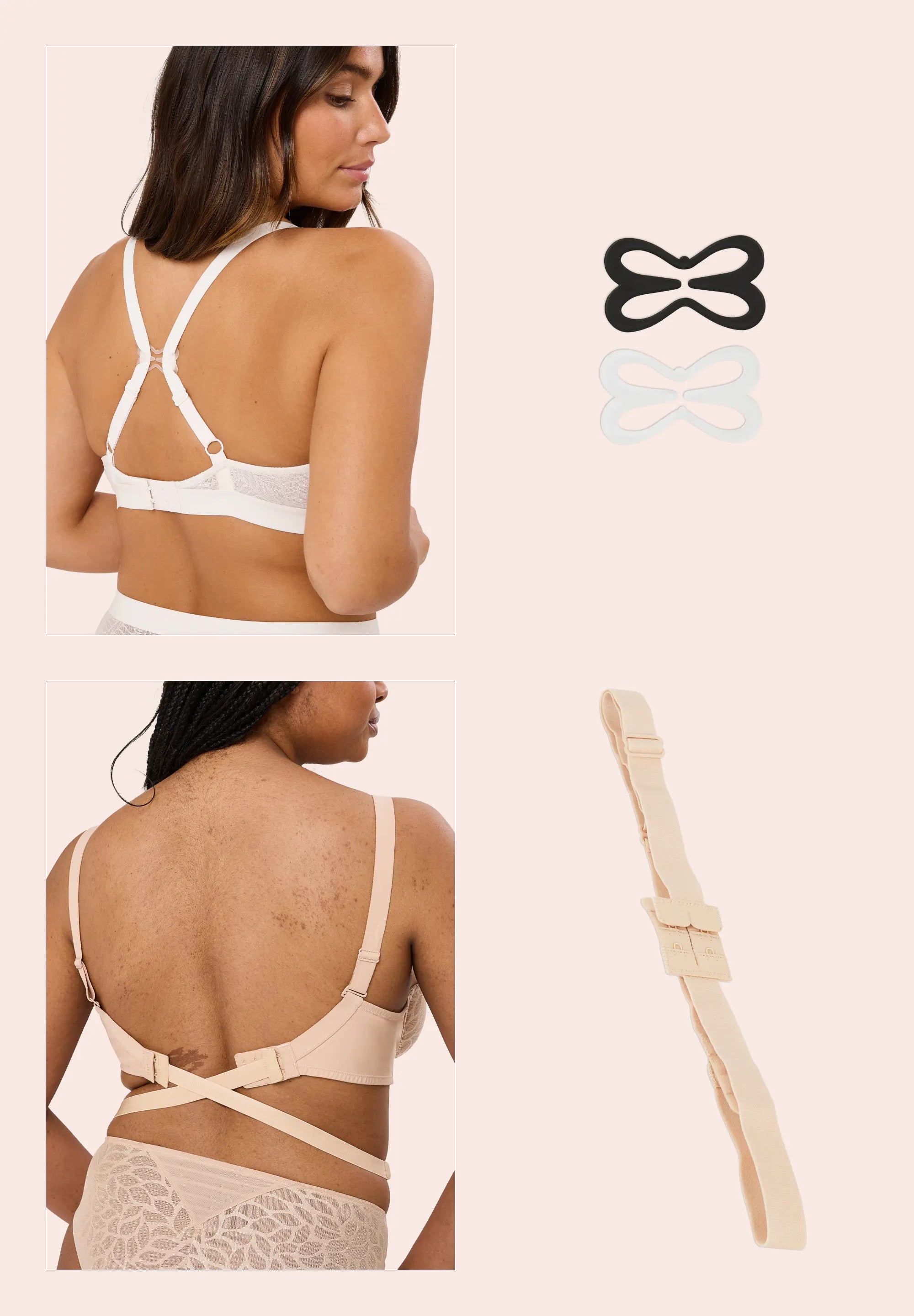 Accessoire - Lot Clip Dos Nageur & Extension Dos Nu Blush