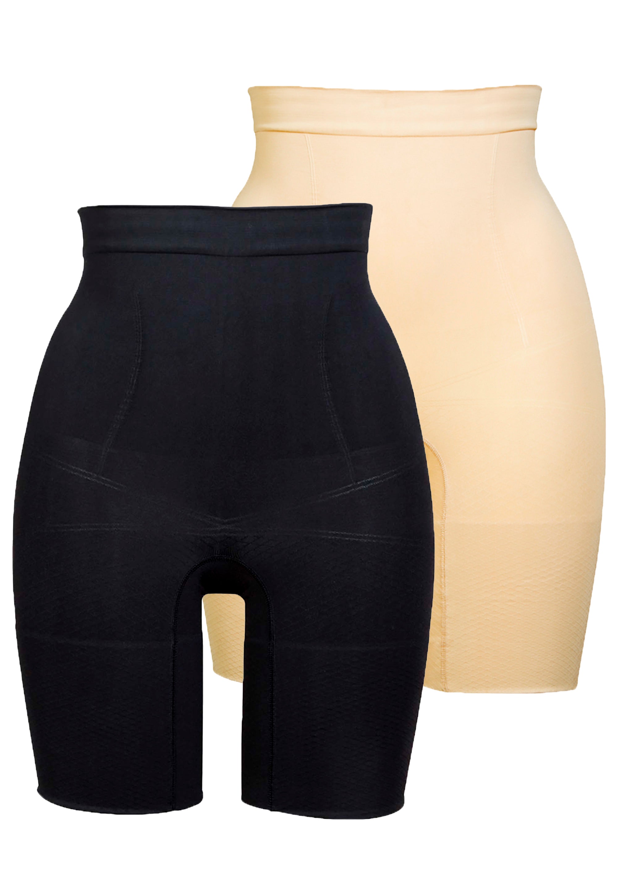 Lot de 2 panties Duo Slimmers Noir et Skin