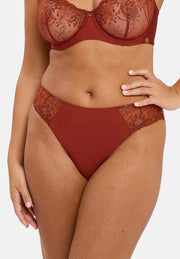 Slip Georgia Multicolore Fond Hénné