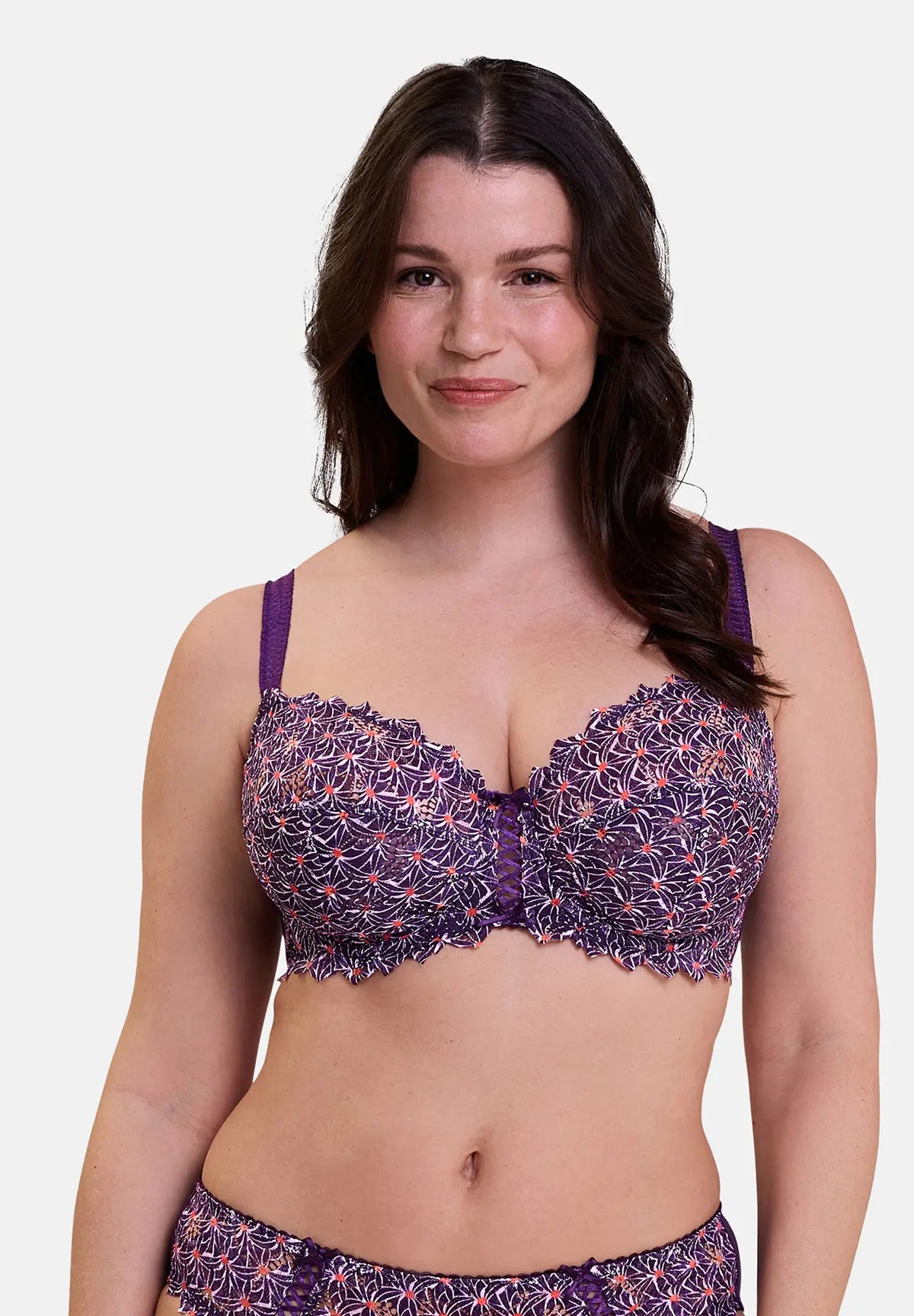 Soutien-gorge emboîtant Arum Mosaïc Imprimé Graphique Mûre