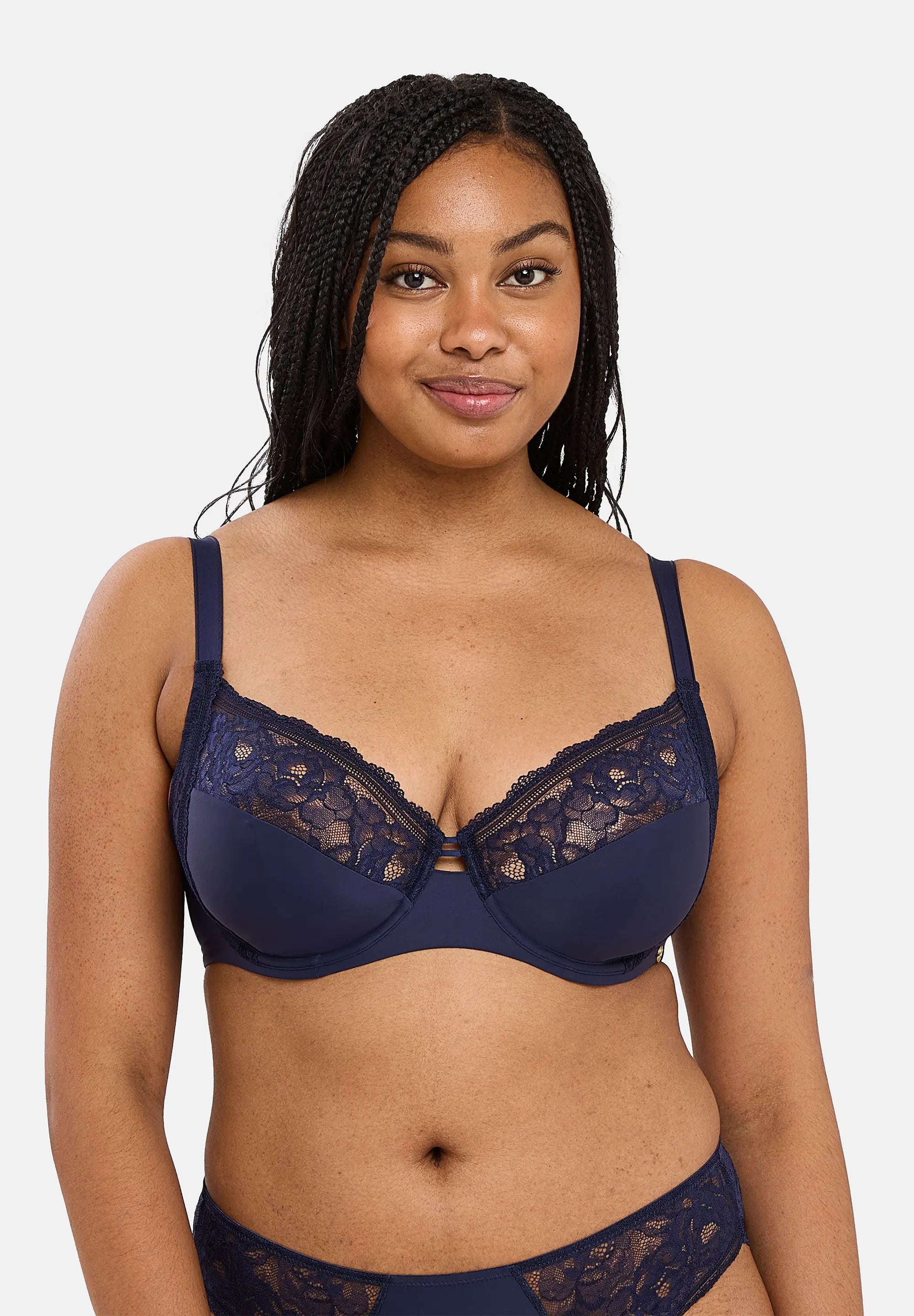 Soutien-gorge emboîtant Lily Bleu Marine