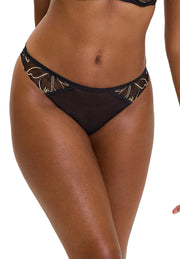 Tanga Alberta Noir & Or