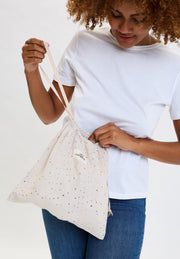 Pochette cadeau dorée